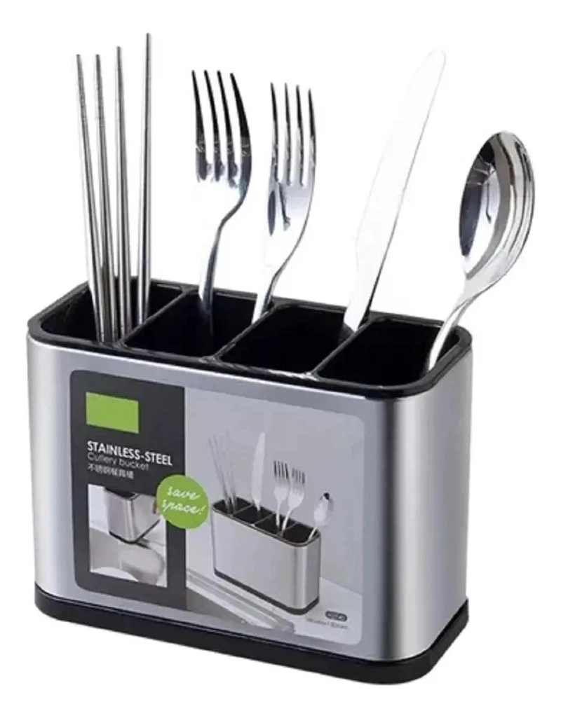 ORGANIZADOR ESCURRIDOR DE CUBIERTOS Y UTENSILIOS DE COCINA - 3