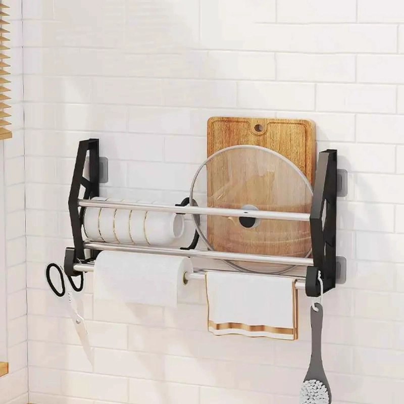 ESTANTE ORGANIZADOR COMPACTO PARA UTENSILIOS DE COCINA - 4