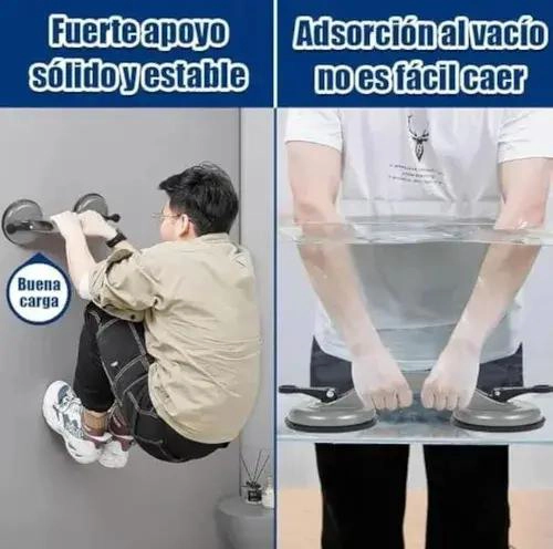 VENTOSAS DE CRISTAL ALTA RESISTENCIA PACK 2 - 3