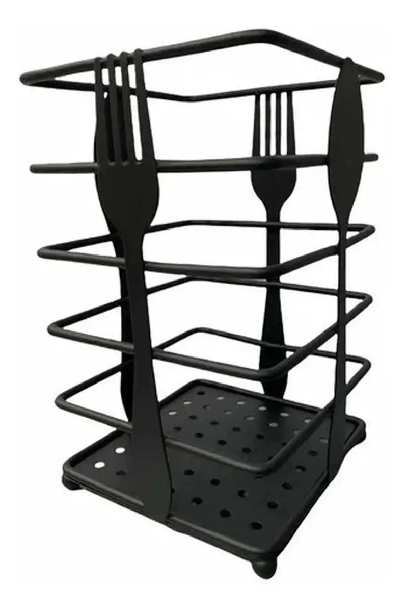 SOPORTE ESCURRIDOR DE CUCHILLOS Y UTENSILIOS DE COCINA - 1