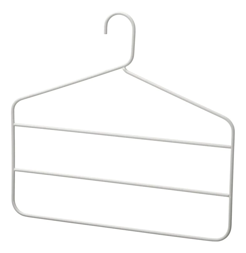 COLGADOR MULTIPLE PARA PANTALONES Y FALDAS EN ACERO - 1
