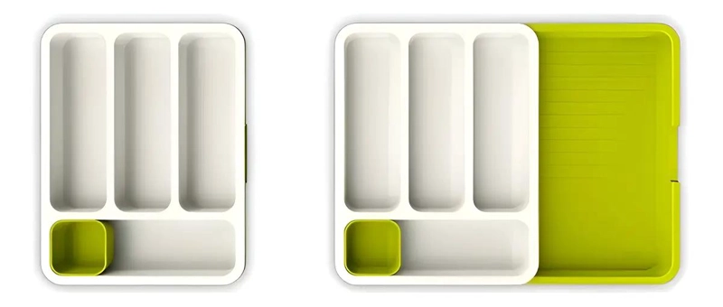 ORGANIZADOR EXTENSIBLE DE CUBIERTOS CON 4 COMPARTIMENTOS - 2