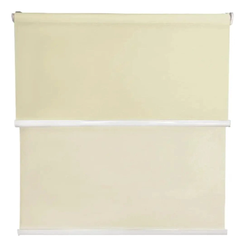CORTINA ROLLER BLACKOUT 100X200CM CON VISILLO ELEGANTE - 1