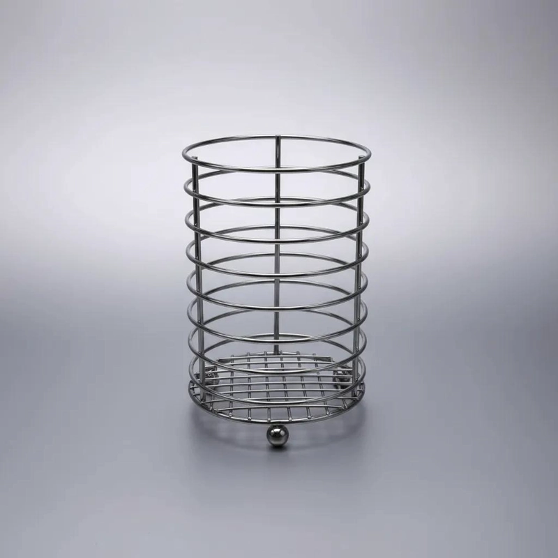 ORGANIZADOR METALICO PARA CUBIERTOS DE ACERO INOXIDABLE - 6