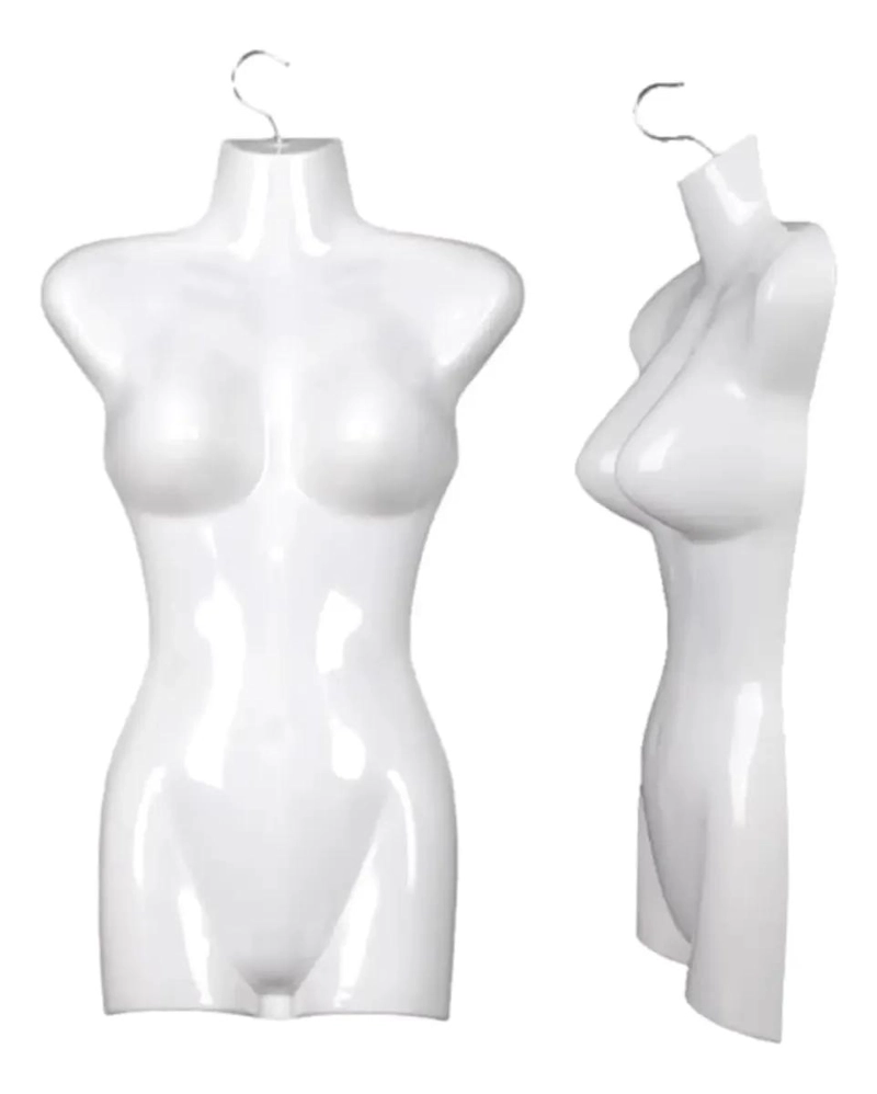KIT DE 3 GANCHOS COLGADORES PARA ROPA DE MUJER - 1