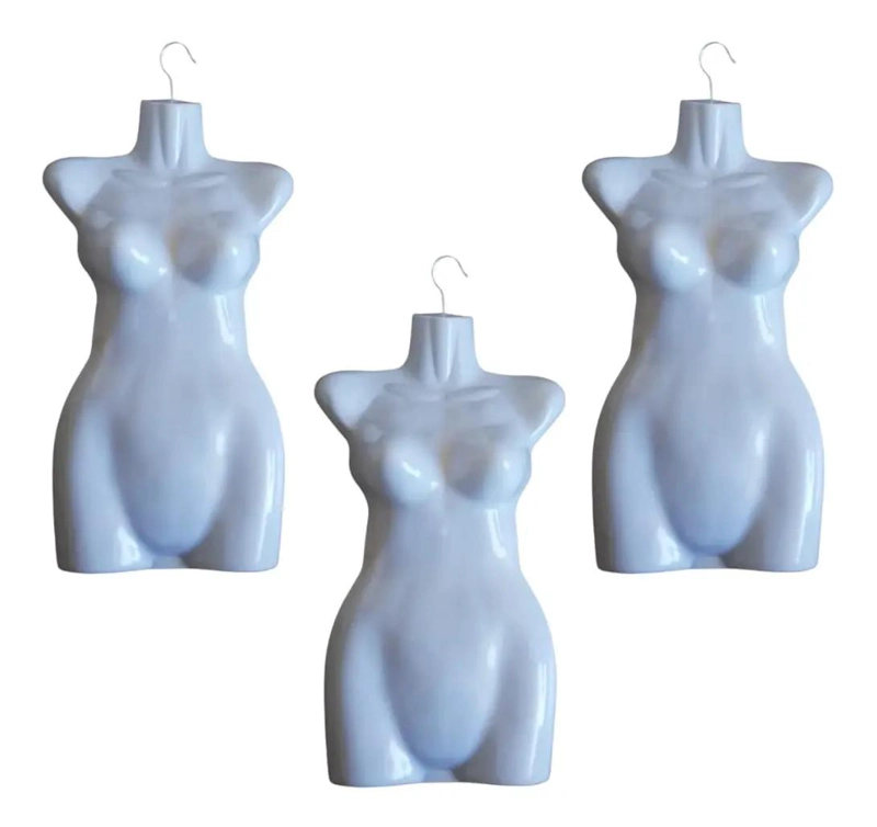 KIT DE 3 GANCHOS COLGADORES PARA ROPA DE MUJER - 6