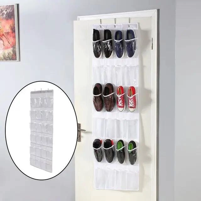 ORGANIZADOR COLGANTE PARA ZAPATOS CON 24 COMPARTIMENTOS - 2