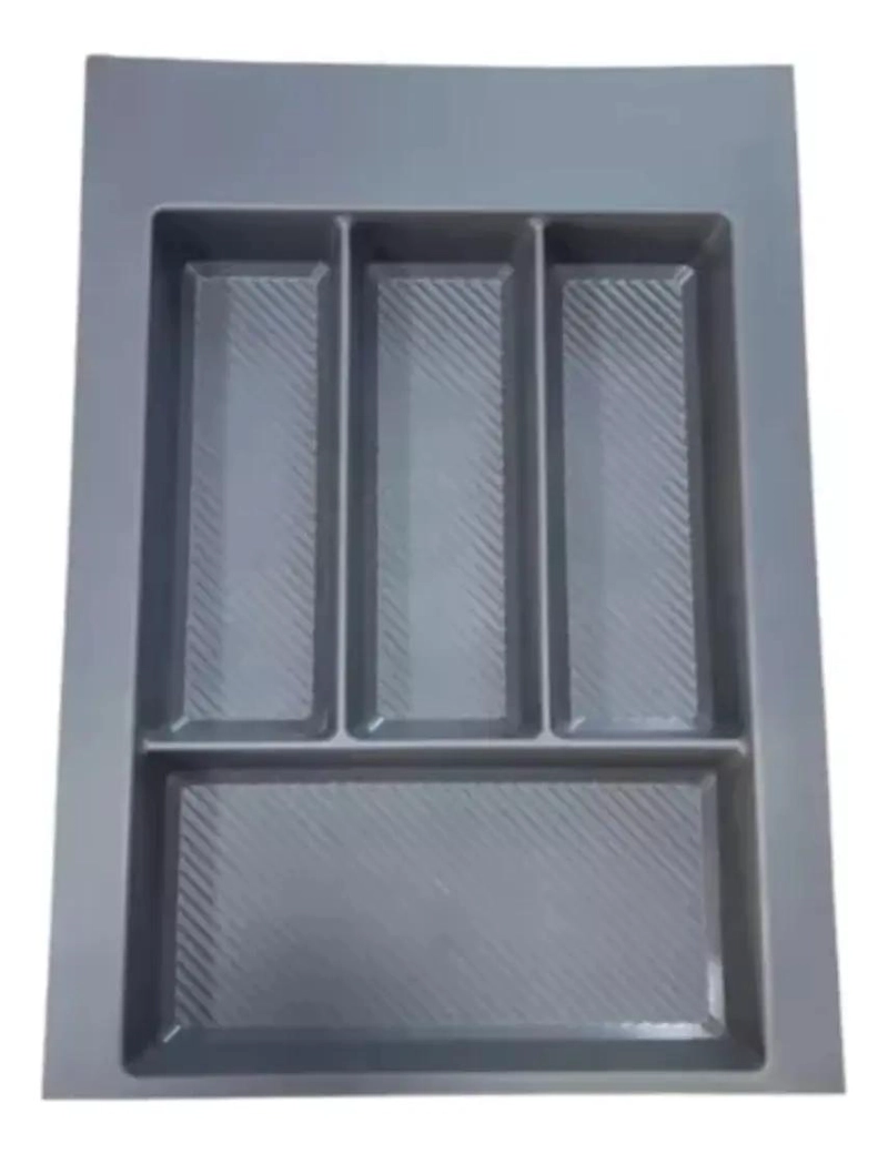 CUBERTERO AJUSTABLE ANTRACITA PARA CAJONES DE COCINA - 1