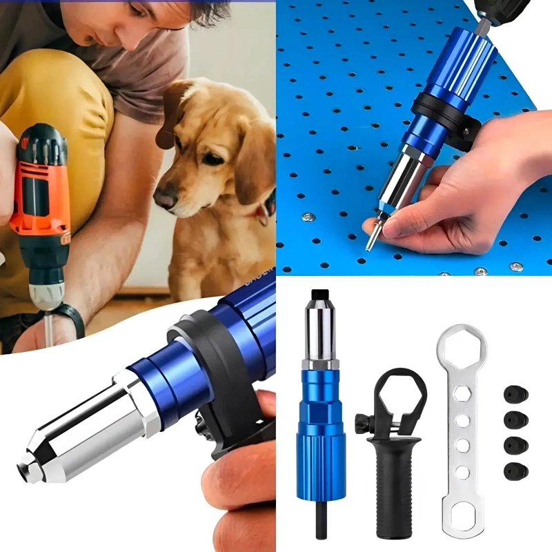 ADAPTADOR PARA TALADRO CON 4 BOQUILLAS - 1