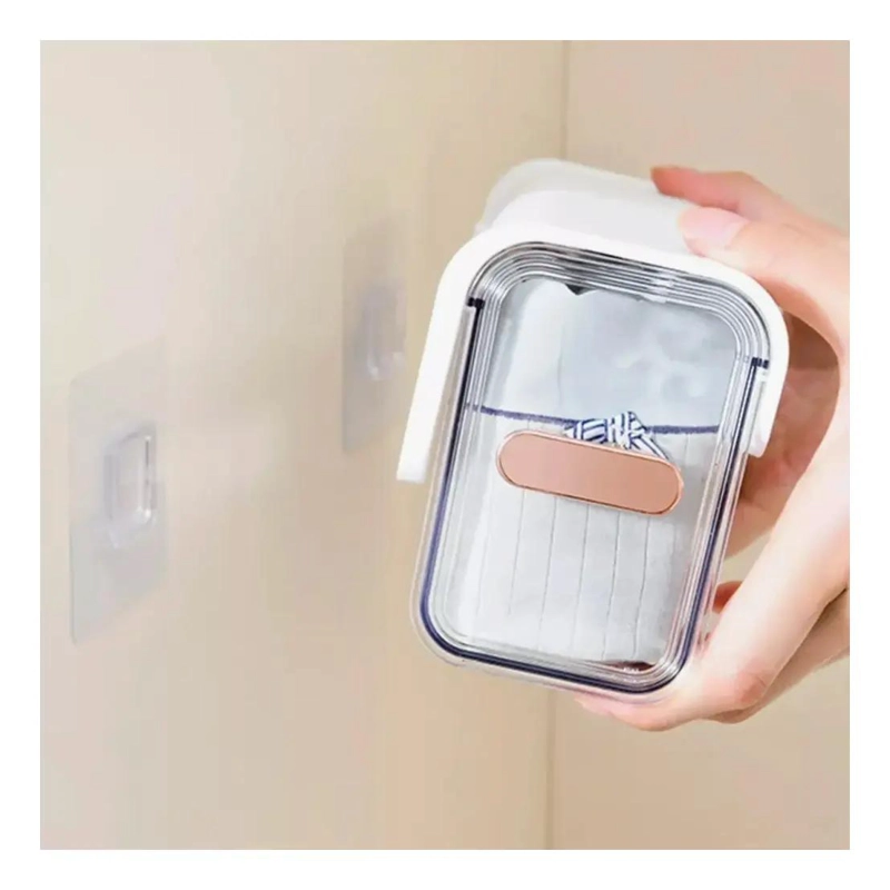 ORGANIZADOR DE PARED MULTIFUNCIONAL PARA ROPA INTERIOR CON 5 ESPACIOS - 3