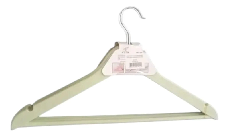 PACK DE 6 GANCHOS COLGADORES DE PLASTICO DE 42 CM - 5