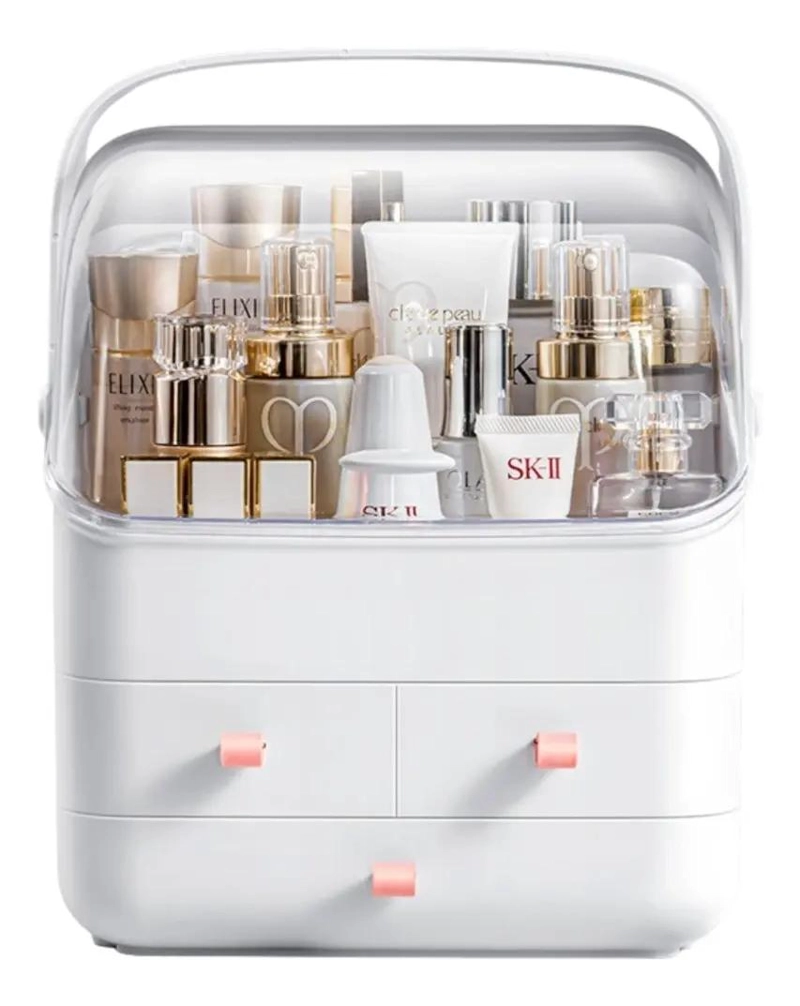 ORGANIZADOR DE MAQUILLAJE CON GRAN CAPACIDAD Y DISEÑO ELEGANTE - 1