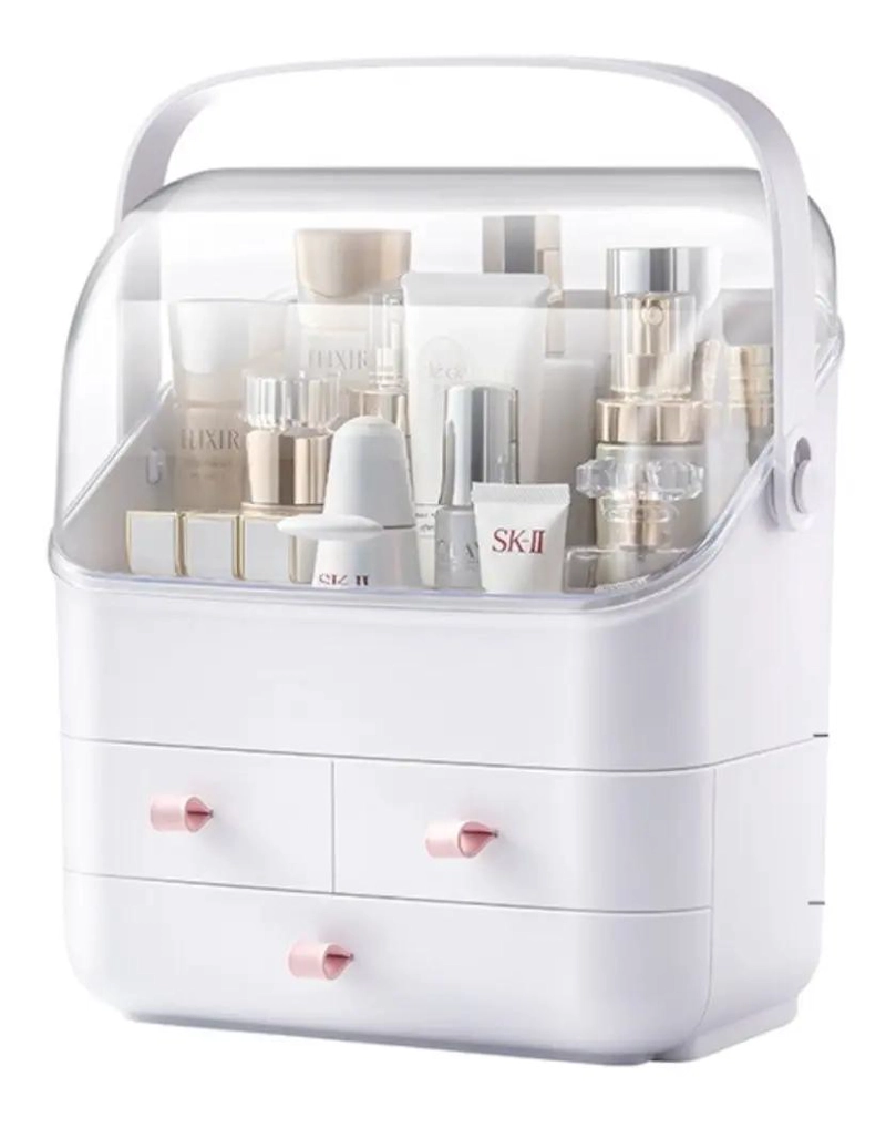 ORGANIZADOR DE MAQUILLAJE CON GRAN CAPACIDAD Y DISEÑO ELEGANTE - 2