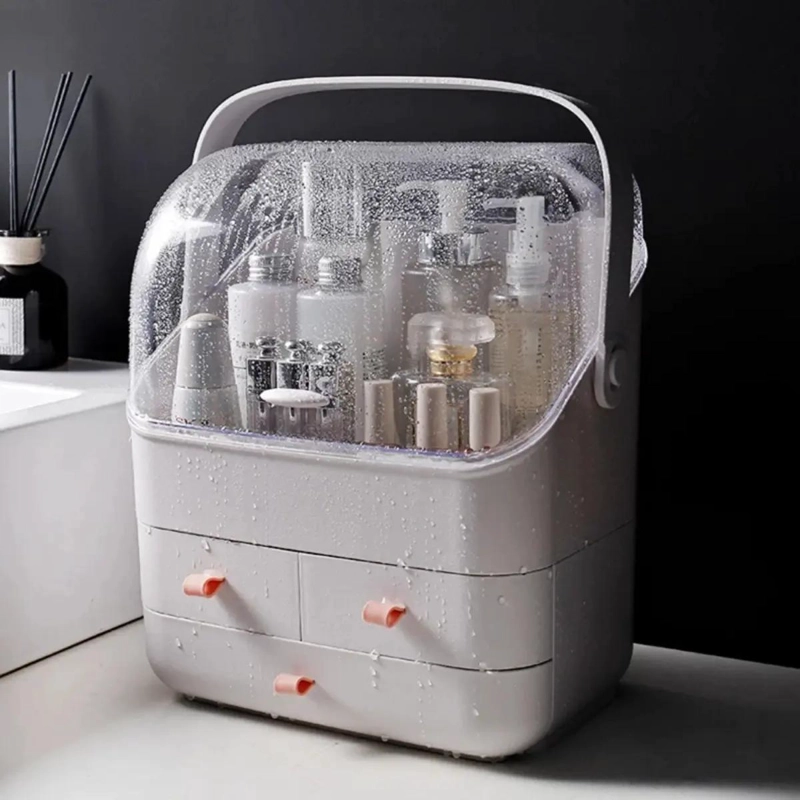 ORGANIZADOR DE MAQUILLAJE CON GRAN CAPACIDAD Y DISEÑO ELEGANTE - 6