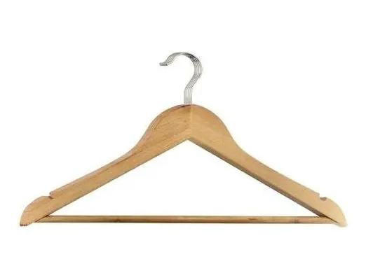 PACK DE 15 GANCHOS DE MADERA NATURAL PARA COLGAR ROPA - 3