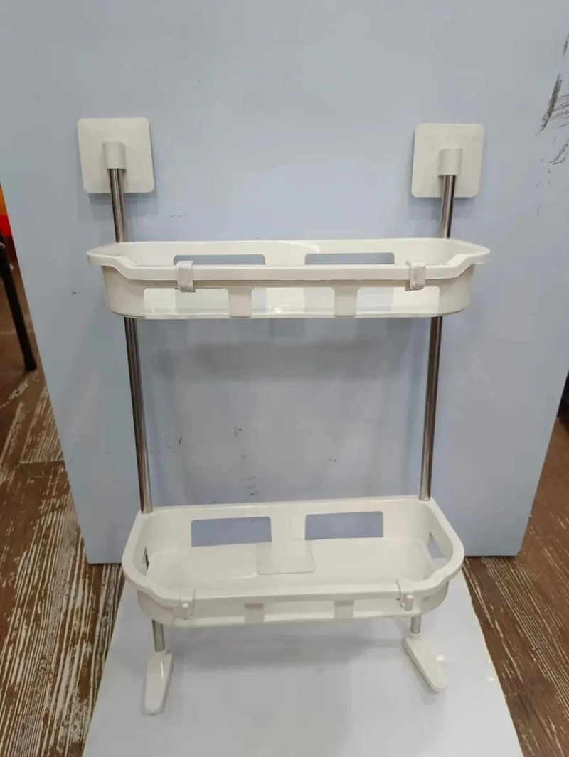 ESTANTE ORGANIZADOR DE BAÑO DE 2 NIVELES PARA ESPACIOS REDUCIDOS - 1