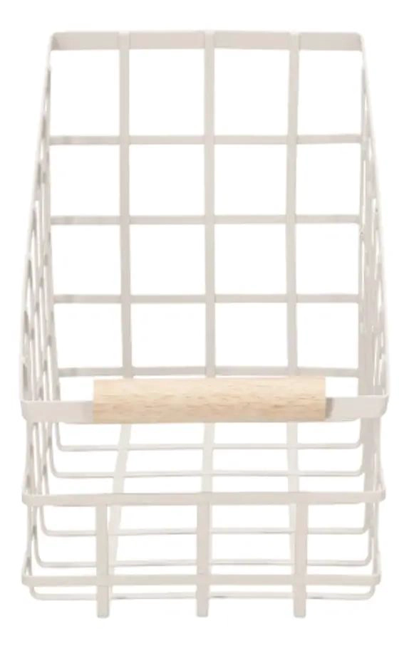 CANASTO DE METAL PARA ORGANIZACION EN COCINA 16X30X20 CM - 2