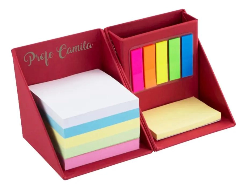 ORGANIZADOR DE ESCRITORIO AZUL MARINO PARA LAPICES Y UTILES - 3