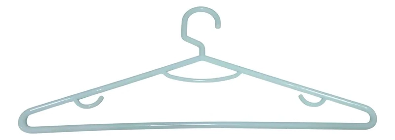 PACK DE 60 GANCHOS PLASTICOS RESISTENTES PARA COLGAR ROPA - 3