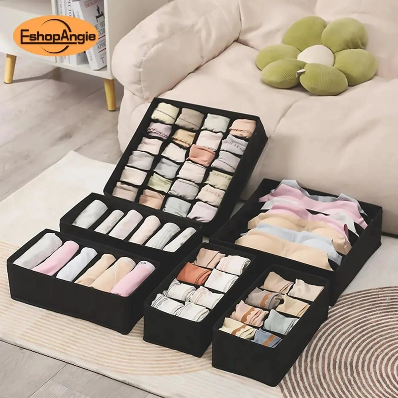 SET DE ORGANIZADORES PLEGABLES PARA CAJONES Y CLOSET - 8