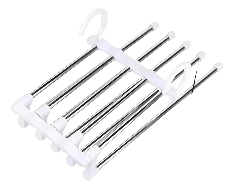GANCHO ORGANIZADOR DE PANTALONES PARA AHORRO DE ESPACIO - 1