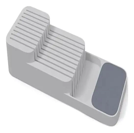 SOPORTE ORGANIZADOR PARA CUCHILLOS CON 9 COMPARTIMENTOS - 1