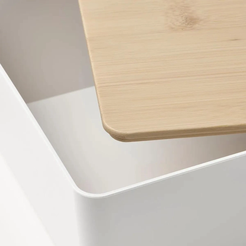 CAJA ORGANIZADORA APILABLE CON TAPA 13X18X8 CM - 4