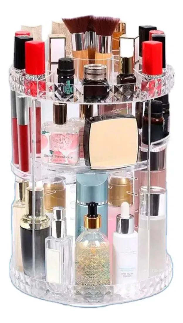 ORGANIZADOR GIRATORIO DE COSME TICOS 360° CON DISEÑO ELEGANTE - 1