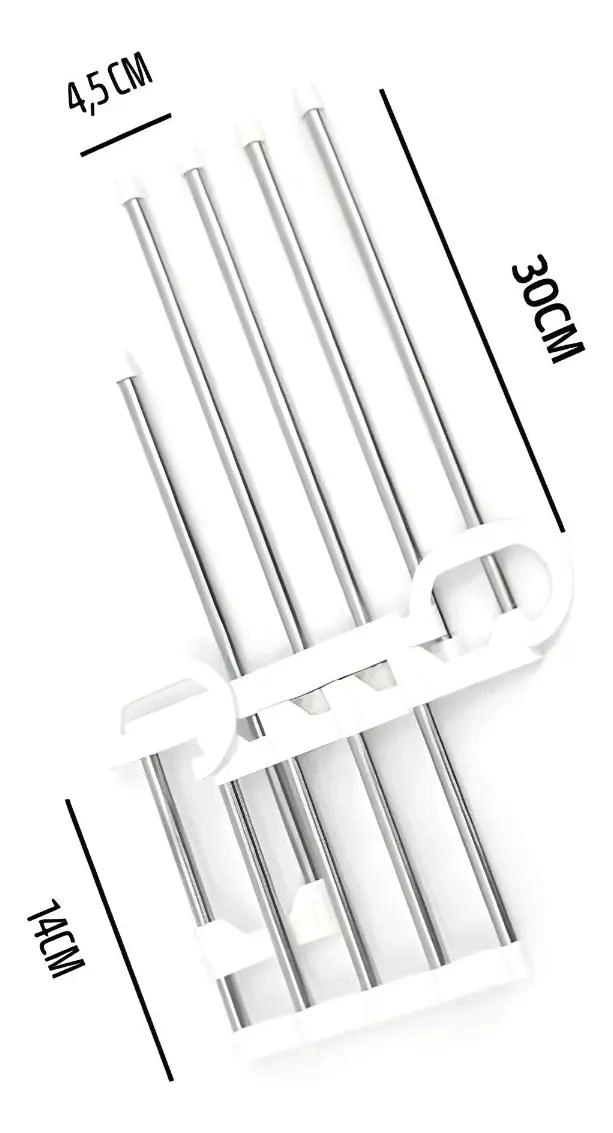 COLGADOR PLEGABLE MAGICO PARA PANTALONES Y FALDAS - 5