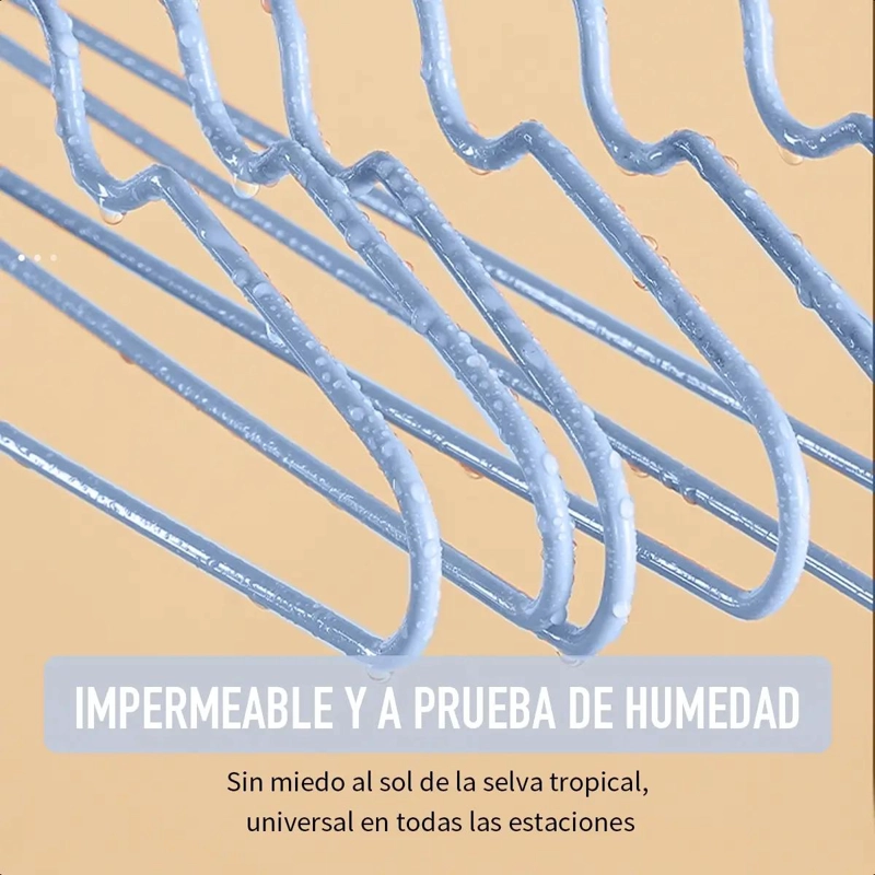 30 PERCHAS ANTIDESLIZANTES PARA ROPA GRANDES Y RESISTENTES - 6