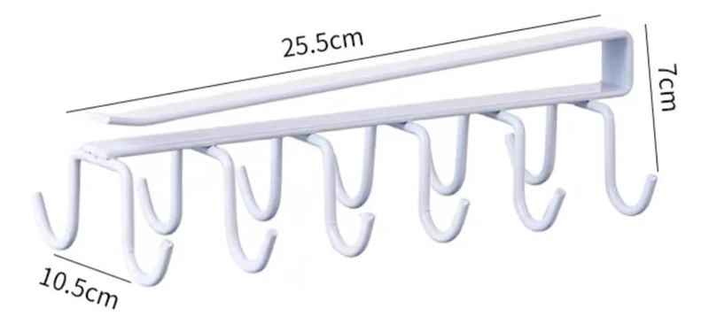 GANCHOS DE ALMACENAMIENTO SIN PERFORACION PARA UTENSILIOS - 2