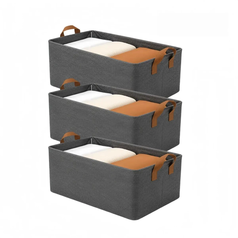 PACK DE 3 BOLSAS ORGANIZADORAS PLEGABLES PARA ROPA - 1