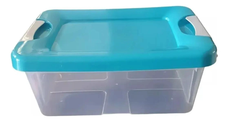 CAJA ORGANIZADORA APILABLE DE 10 LITROS PARA TODO USO - 2