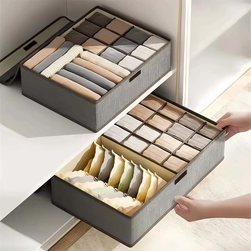 CAJA ORGANIZADORA CON 17 DIVISIONES PARA ROPA INTERIOR - 5