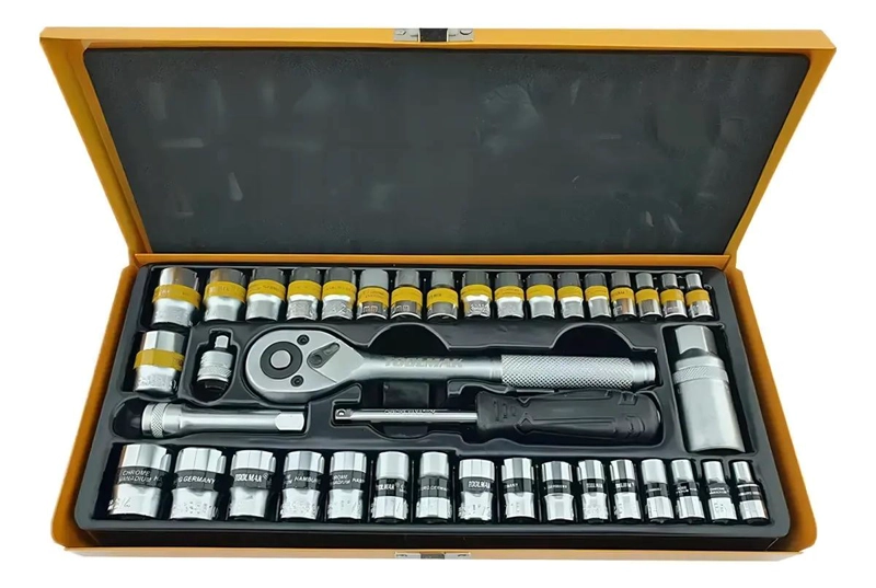 KIT DE HERRAMIENTAS MECANICAS 40 PIEZAS - 1