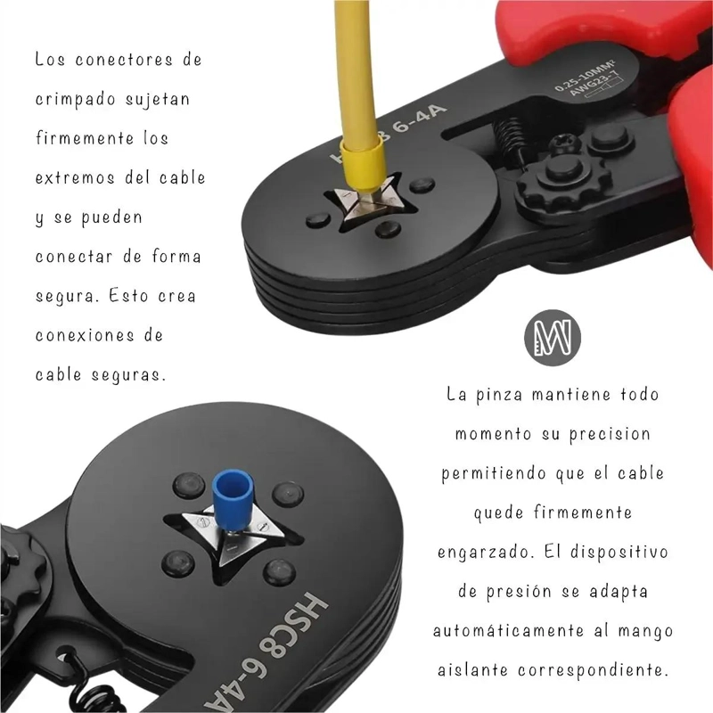 ALICATE PRENSA FERRULERA MULTIFUNCION 44,45 CM - 9