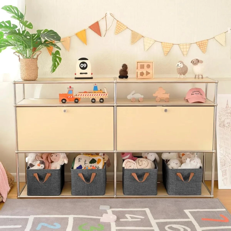 JUEGO DE 2 ORGANIZADORES PLEGABLES PARA ALMACENAMIENTO DE ROPA - 4