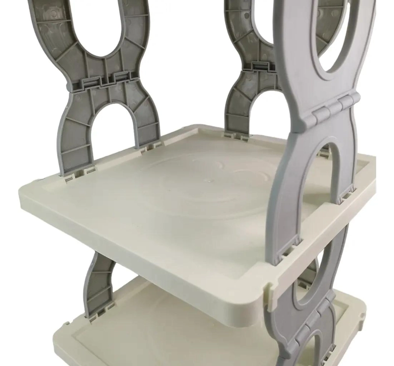 ORGANIZADOR VERTICAL DE ZAPATOS PLEGABLE DE 4 NIVELES - 5