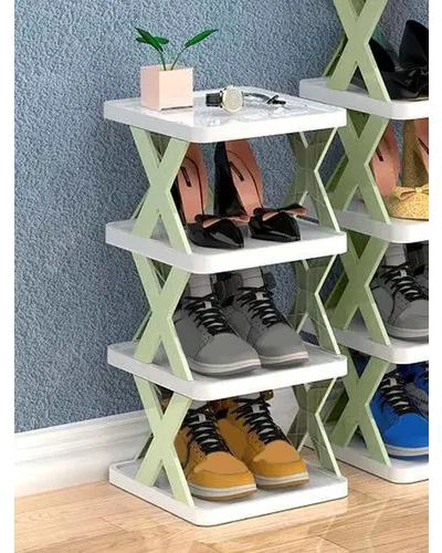 ORGANIZADOR VERTICAL DE ZAPATOS PLEGABLE DE 4 NIVELES - 7