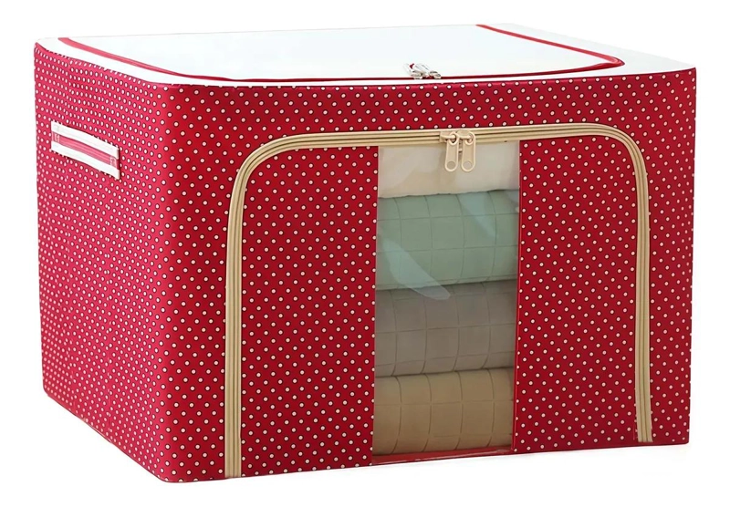 CAJA ORGANIZADORA PLEGABLE PARA ALMACENAMIENTO DE ROPA - 1