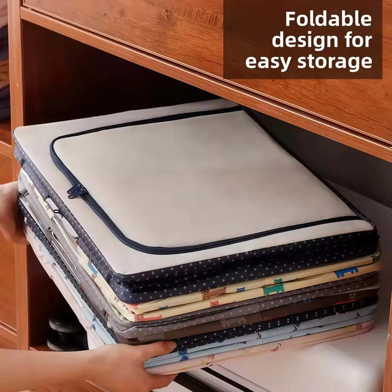 CAJA ORGANIZADORA PLEGABLE PARA ALMACENAMIENTO DE ROPA - 4