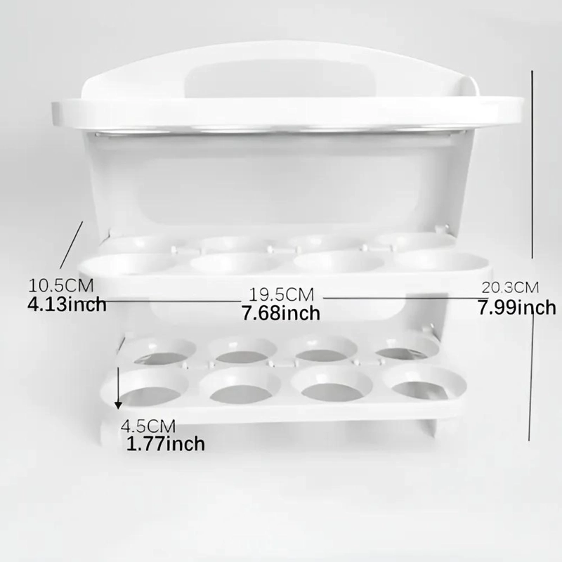 BANDEJA ORGANIZADORA DE HUEVOS PARA COCINA 60 UNIDADES - 2