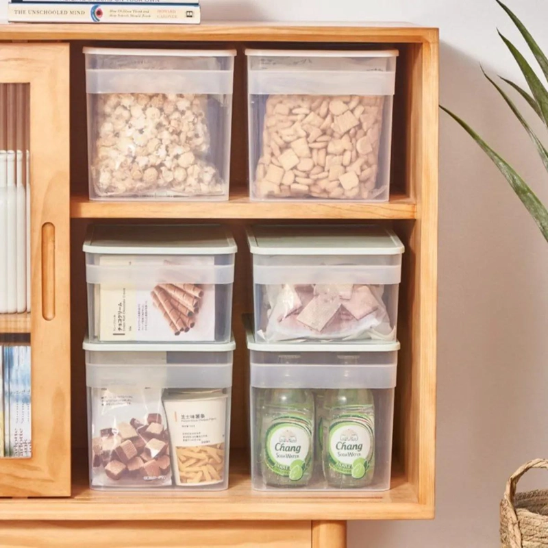 CAJA DE ALMACENAMIENTO DE 5.6 LITROS PARA COCINA Y OFICINA - 4