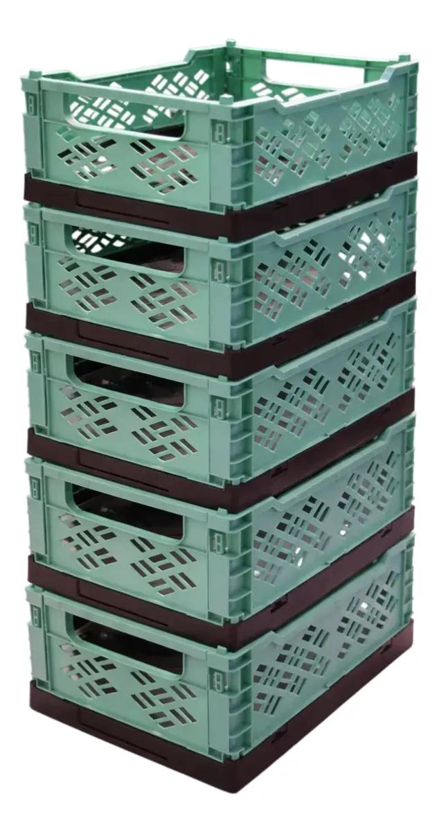 CAJAS ORGANIZADORAS PLEGABLES APILABLES PARA ALMACENAMIENTO - 1