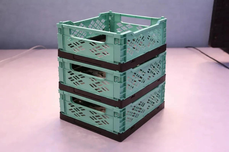 CAJAS ORGANIZADORAS PLEGABLES APILABLES PARA ALMACENAMIENTO - 6