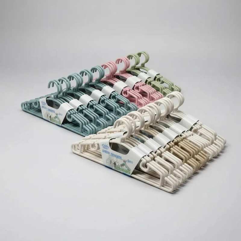 PACK DE 10 COLGADORES PLASTICOS MULTIFUNCIONALES PARA ROPA - 2