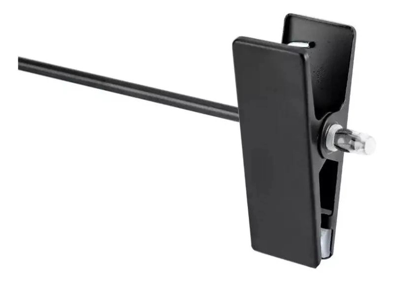 PACK DE 10 COLGADORES DE METAL PARA PANTALONES NEGROS - 2