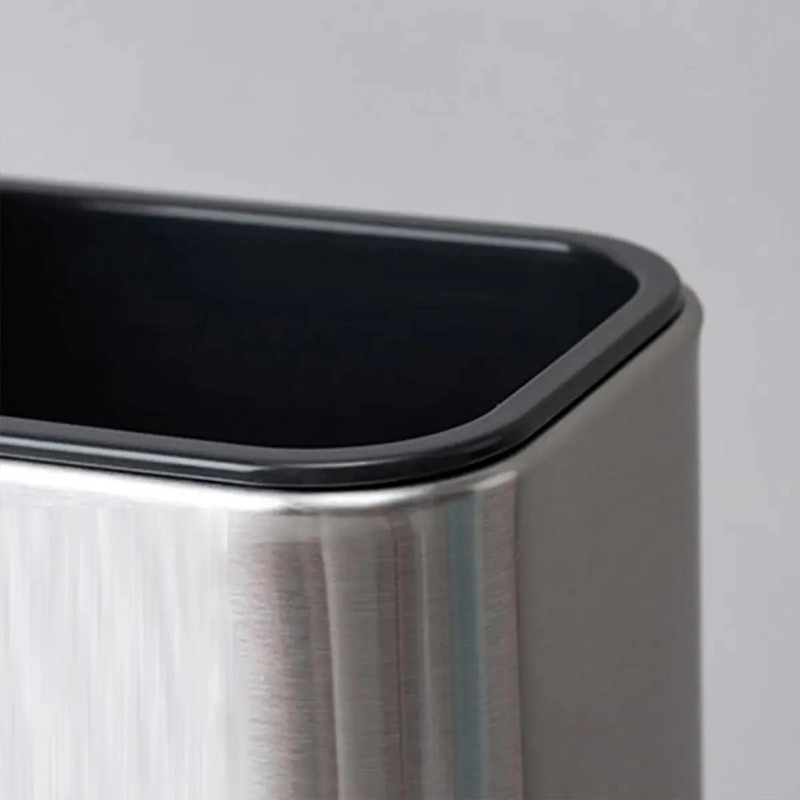DISPENSADOR DE JABON Y SOPORTE PARA ESPONJA DE ACERO INOXIDABLE - 5