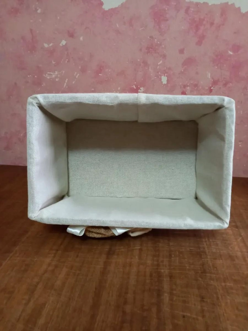 CAJA DE ALMACENAMIENTO DECORATIVA PARA ORGANIZACION DE ESPACIOS - 5