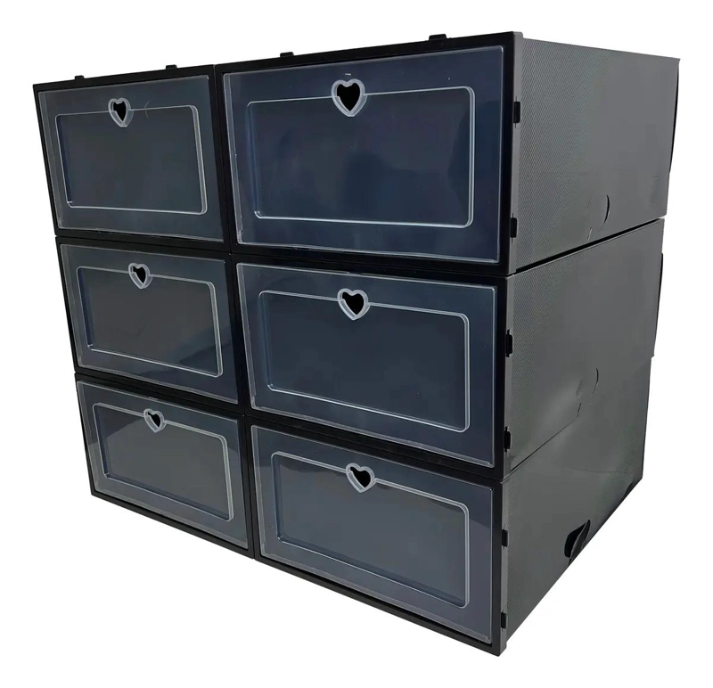 PACK DE 6 ORGANIZADORES DE ZAPATOS EN COLORES VARIADOS - 2